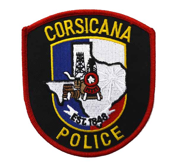 Corsicana Police Badge