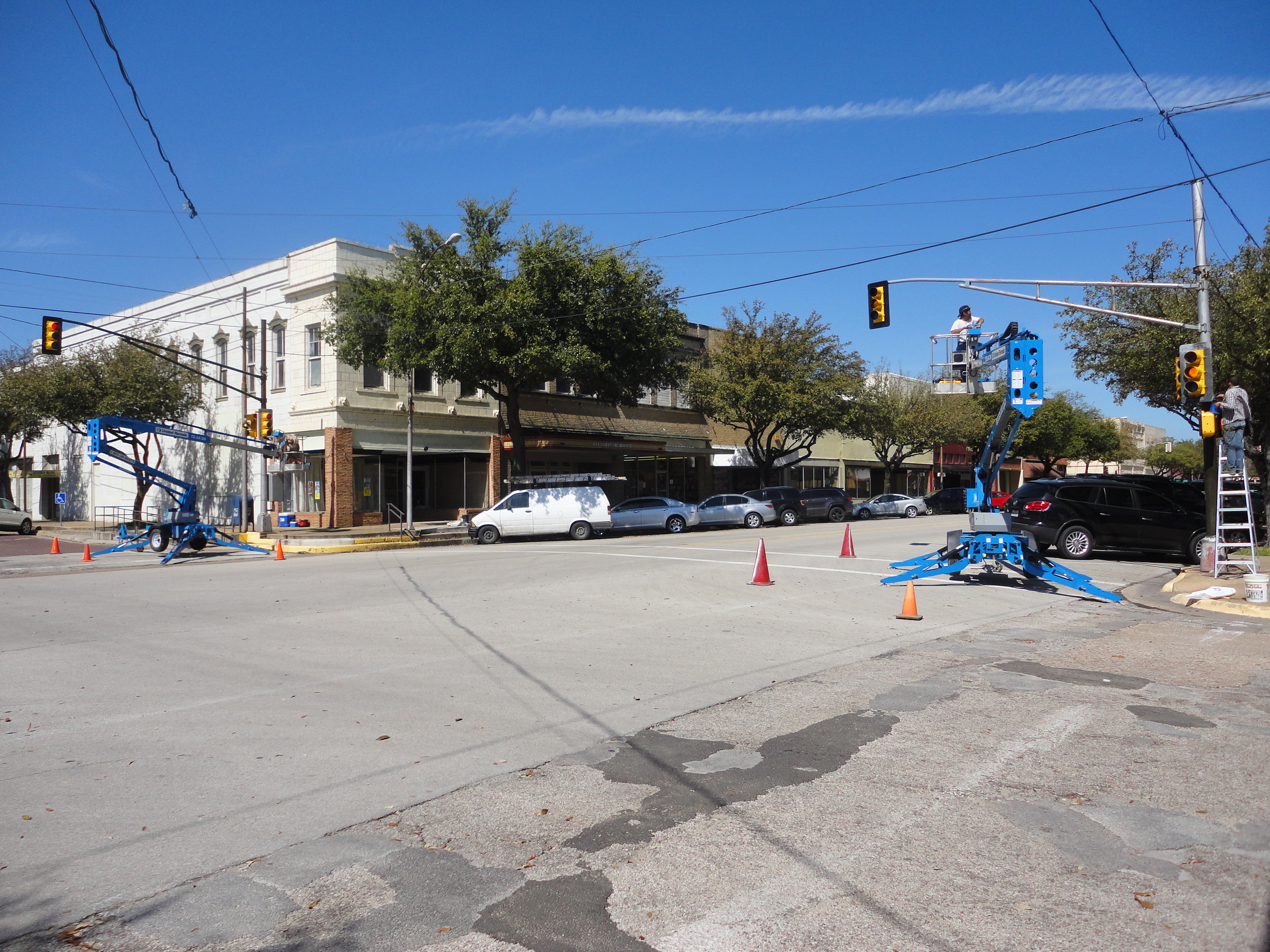 Downtown Traffic Signal Light Painting ProjectDSC03559